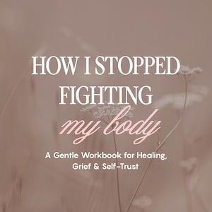 Healing Workbook for Women | Self Trust Journal | Grief & Burnout Recovery | Self Reflection Workbook PDF