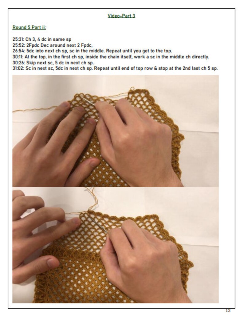 Custom Sized OVAL TABLE RUNNER Crochet Pattern, Crochet Thread, Gift