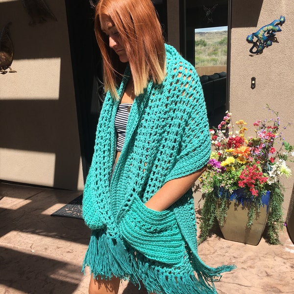 pocket shawl for sale