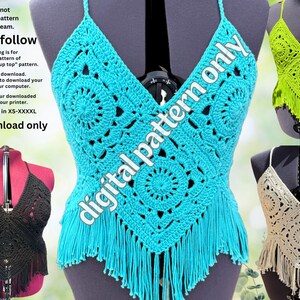 Crochet boho coverup pattern, PATTERN ONLY, Digital Pattern "Boho coverup top", festival, pattern by MelodyYarnTinka, crochet, PDF, pattern