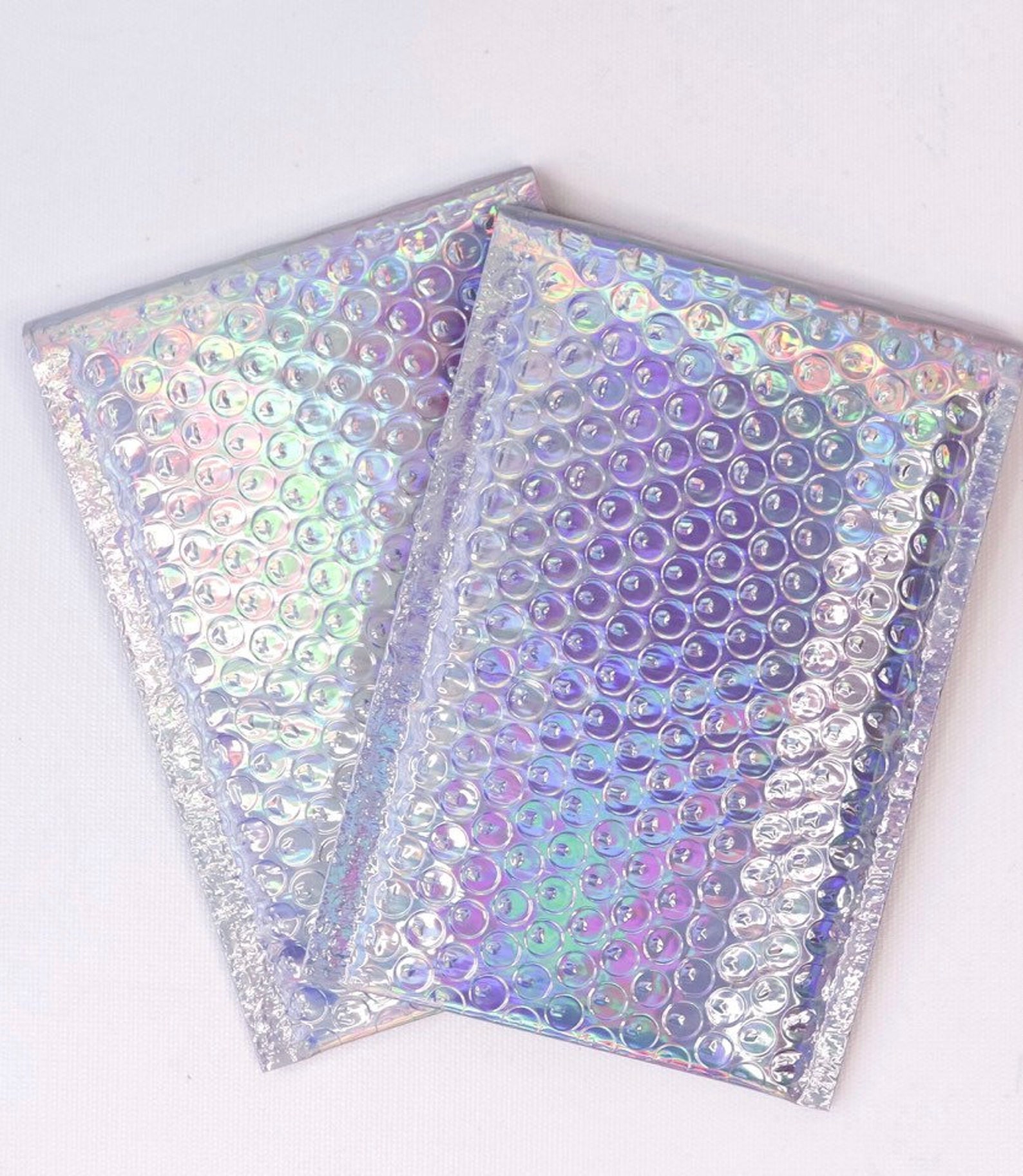 4.25x8 holographic bubble mailers qty 1000 Etsy