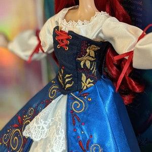 Ariel Peasant Dress Etsy