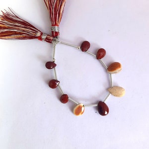 70% OFF Mookait Edelstein Perlen / Mookait Perlenstrang / erstklassiger Mookait / facettierter Mookait Edelstein 10 cm / für die Herstellung von Schmuck