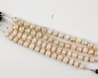 Grepolite Beads/Rondelle Shape Faceted Grepolite Stone/4" Inch Grepolite Gemstone/8x8mm/F-2927