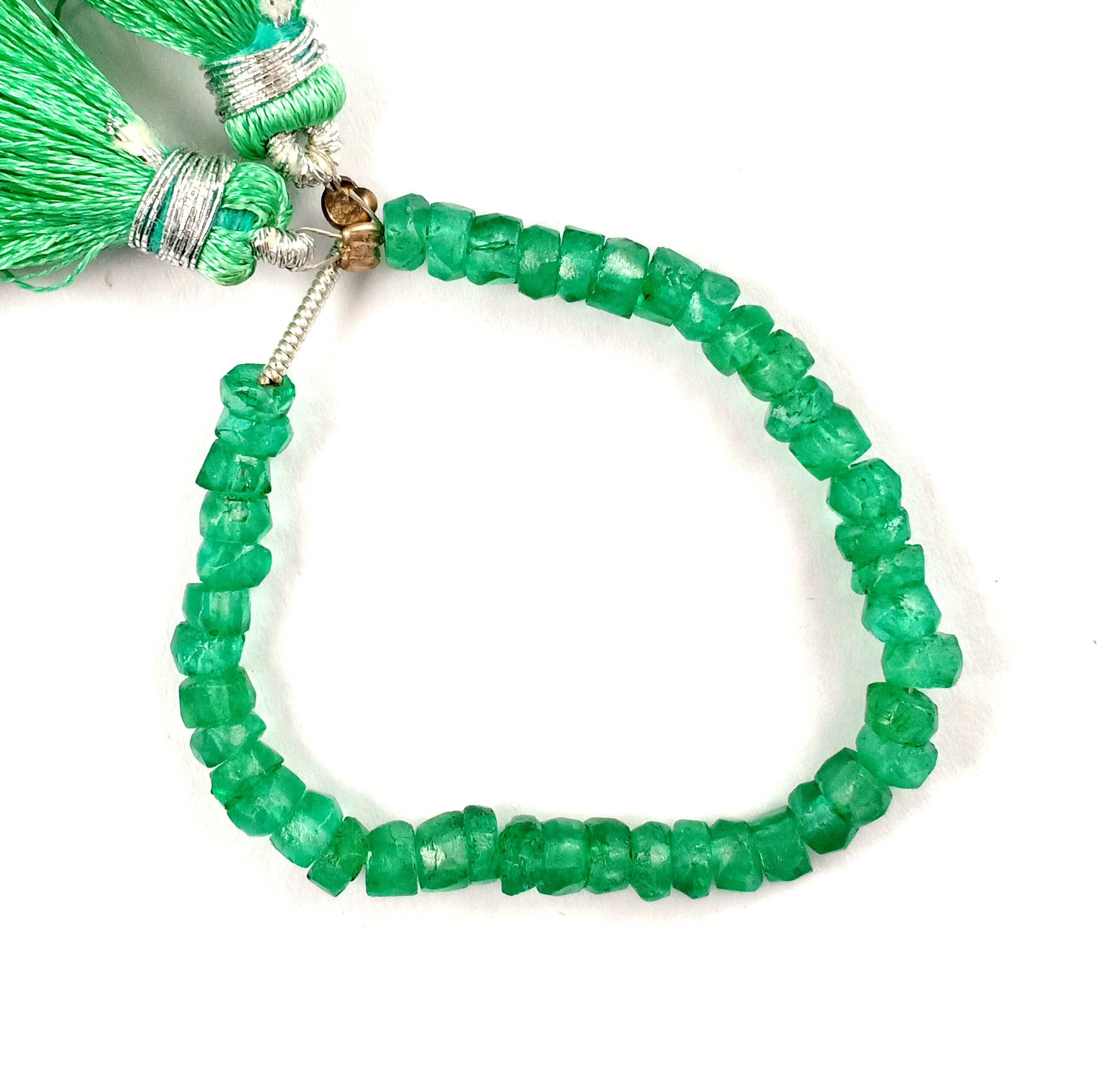 Emerald Green Beaded Bracelet– MIKOL