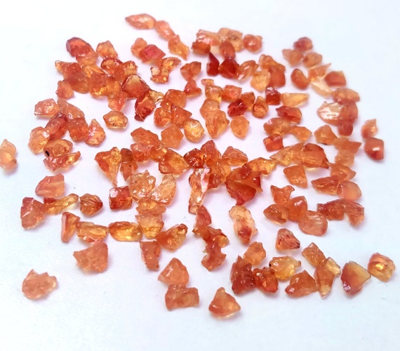 Raw spessartite garnet online