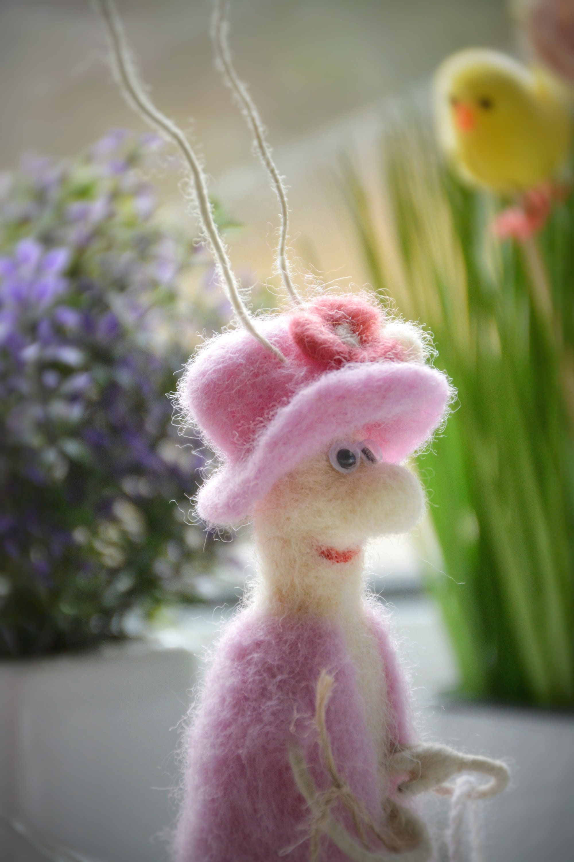 Needle Felted Queen Toy Felted Cockroach With Handbag Toy Gift Etsy