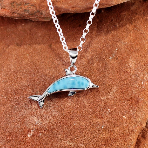 Larimar Swimming Honu Pendant Larimar Swimming Honu Pendant