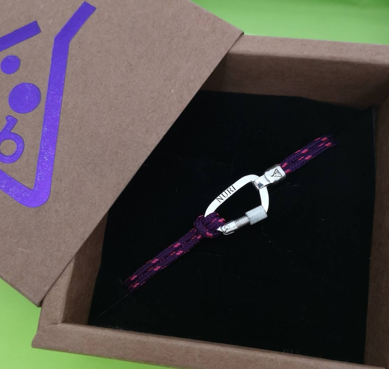 Climbing carabiner bracelet image 5