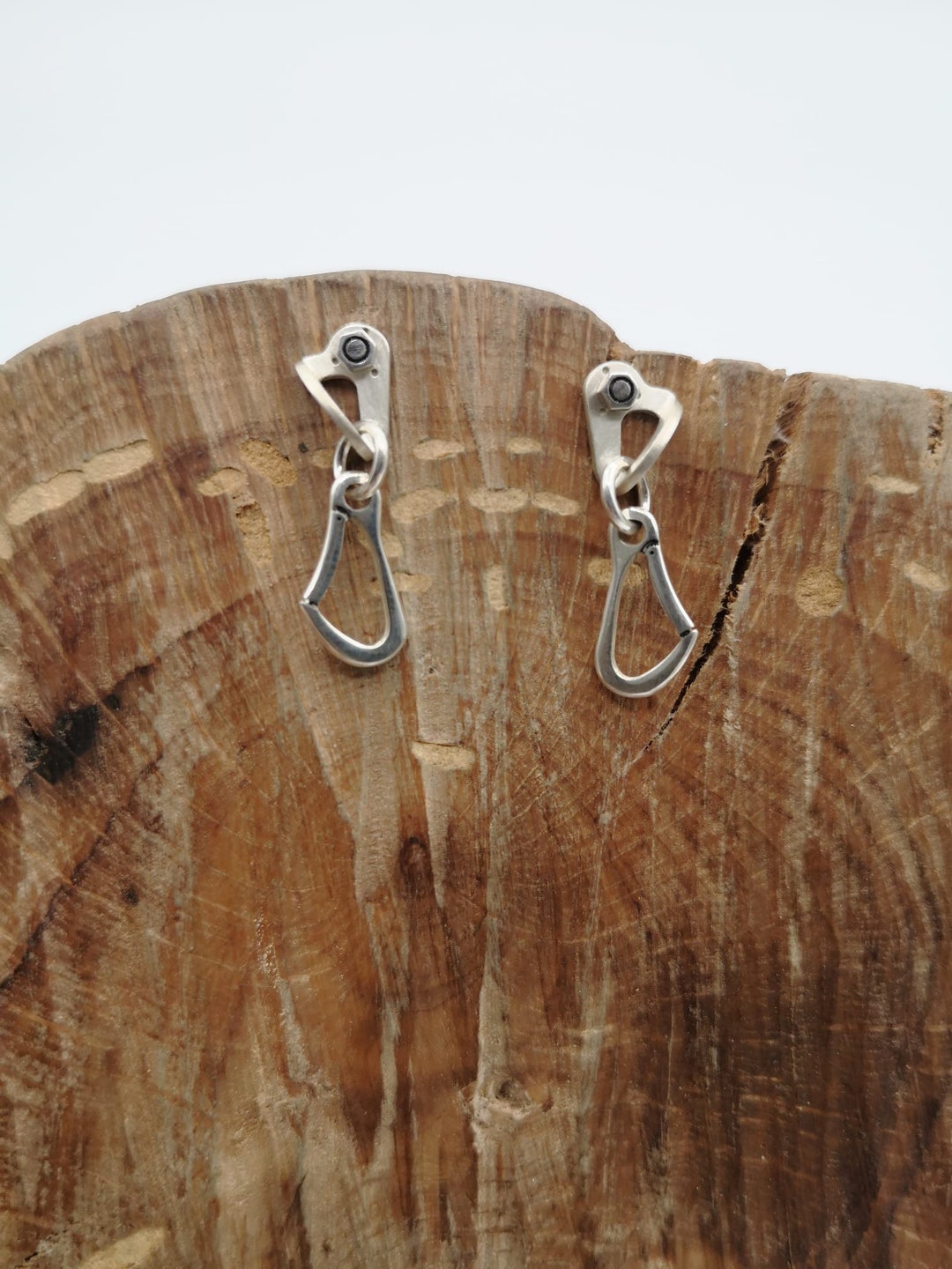Climbing Meeting Carabiner Earrings.... Etsy