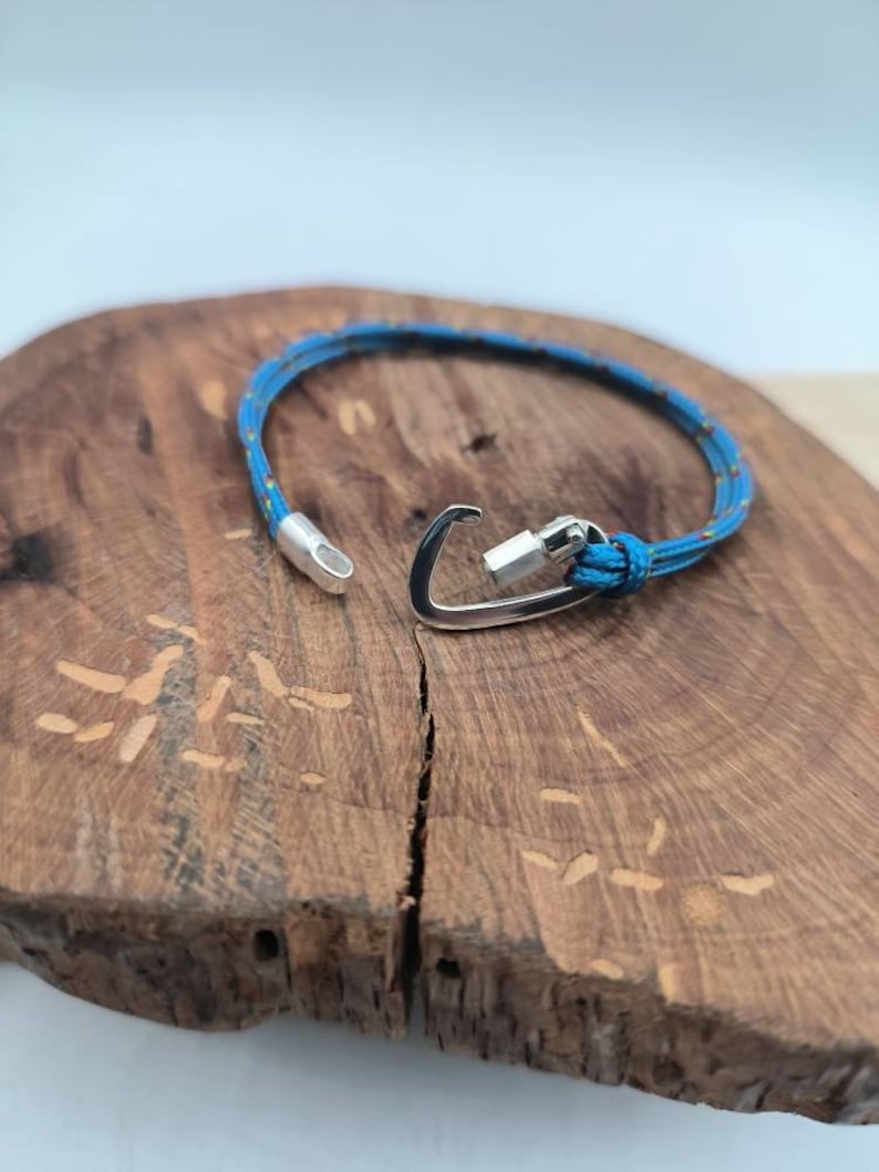 Climbing carabiner bracelet image 4
