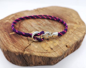 Figure eight climbing bracelet.