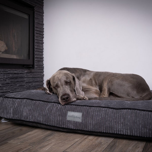 Cuscino Sleepdog, cuccia, per cane, gatto, realizzato in materiale morbido con rivestimento sfoderabile, facile da pulire, un regalo per un cane
