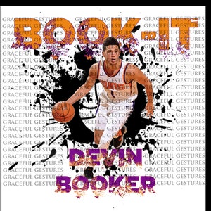 devin booker, boek, d-boek, sublimatie, png, digitaal, sport, basketbalspelers