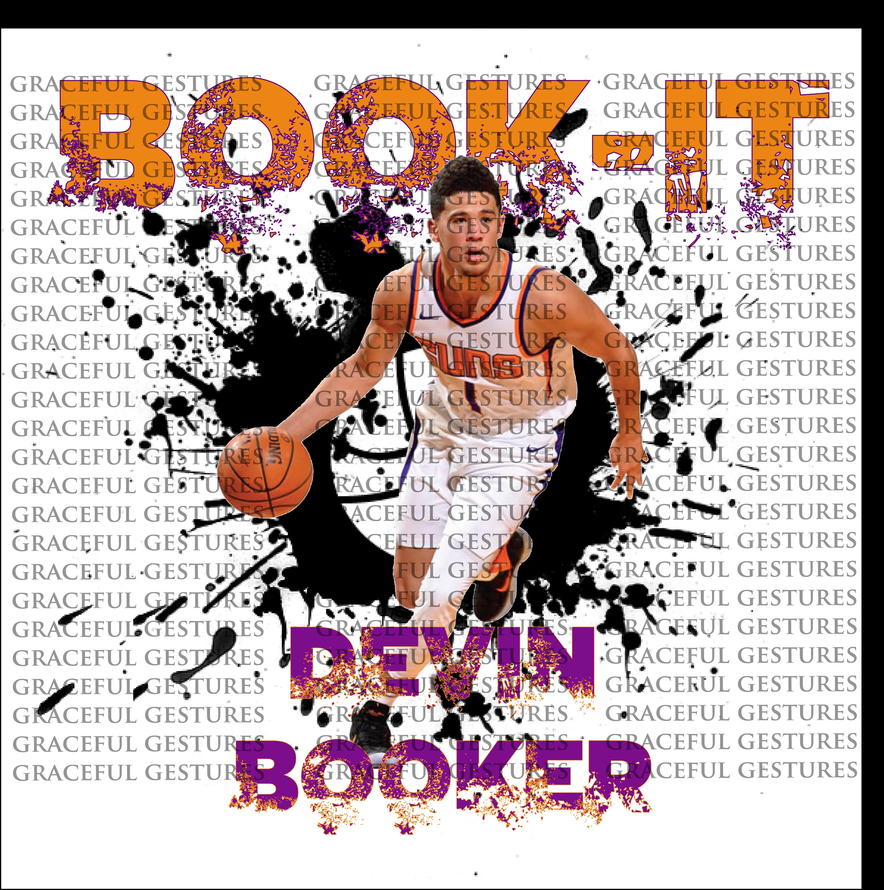 Devin Booker Poster Phoenix Suns Basketball Painting Hand Made Posters –  CanvasBlackArt