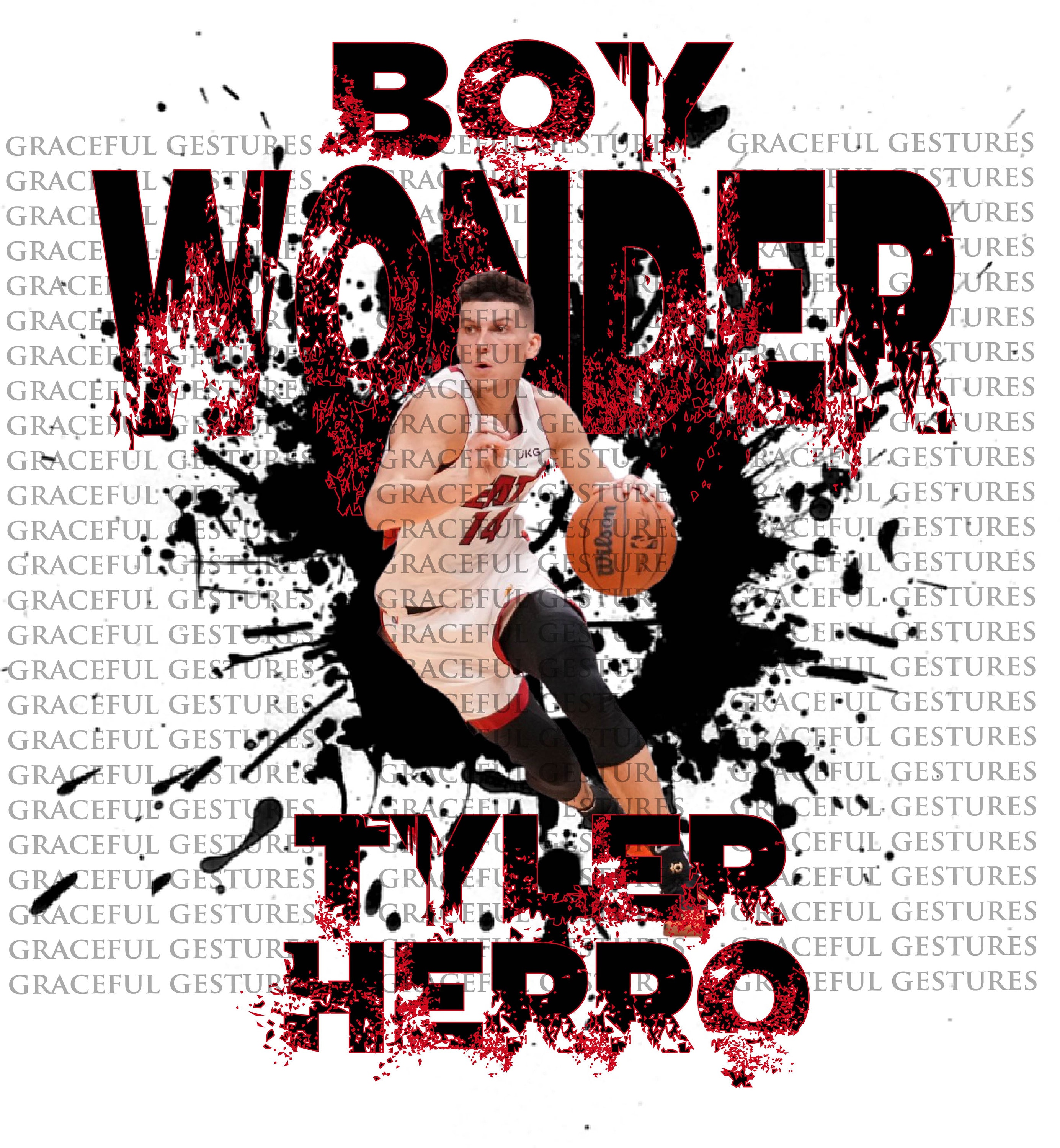 Tyler herro boy wonder sublimation png digital sports -  Portugal