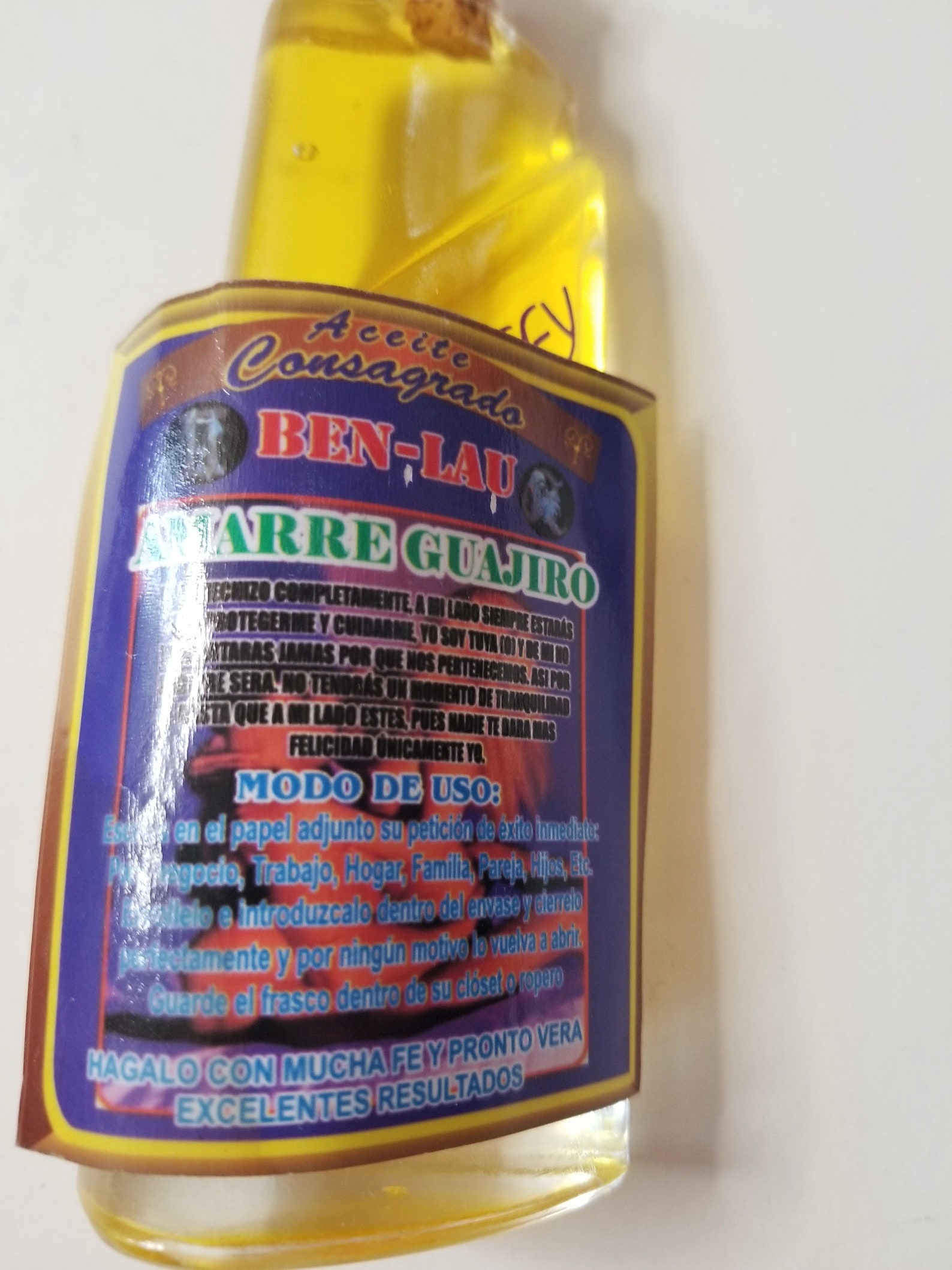 Aceite Consagrado. BenLau. Amarre guajiro Etsy Aceite Consagrado. BenLau. Amarre guajiro Etsy