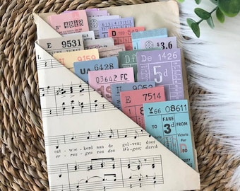 Vintage bus tickets | 40 pieces