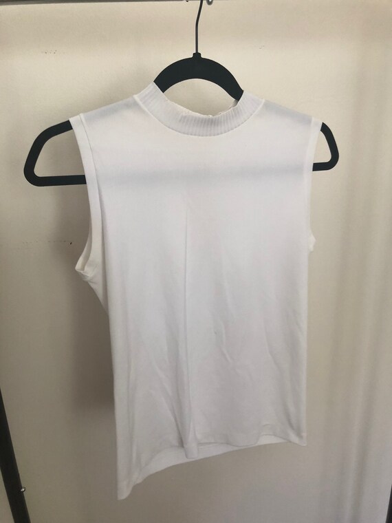 Vintage Mock Turtle Neck Tank Top - Etsy