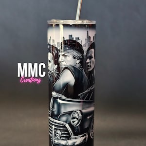 Old school vatos locos tumbler, 20oz stainless steel, hot and cold drinks, gift please read discription