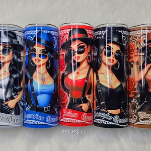 Zodiac chola tumbler, 20oz tumbler, bandana, Chicana, Mexicana, gift for her,