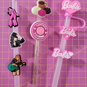 Barbie Straw Toppers, Straw Topper, Straw Charm, Straw Charms, Straw  Toppers, Barbie Car, Barbie