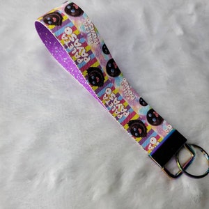 Dulce Mexicano wristlet keychain, snacks, hot candy, dulce, paleta, concha, key organizer, gift