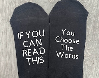 Unsere Top Auswahlmöglichkeiten - Suchen Sie bei uns die Socken if you can read this Ihren Wünschen entsprechend