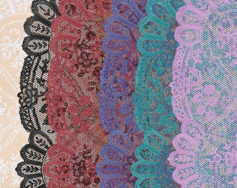 White lace clipart overlays, vintage, transparent digital lace, borders, black white colored lace overlay