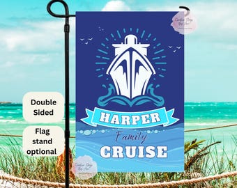 Family Cruise Flag,  Cruise Door Decoration, Cruise Life Flag, Cruise Door Sign, Cruise Door Flag, Cruise Door Banner , Cruise Lovers Gift