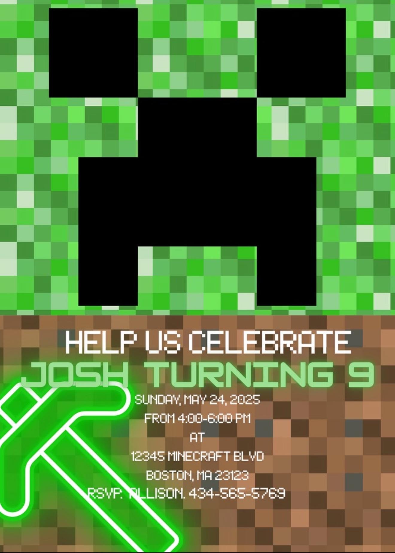 Pixel World Customizable Template