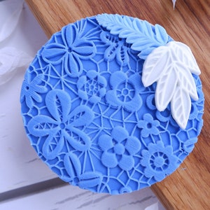 Muster Prägestempel, Fondant Stempel, Acryl Prägestempel für Kekse, Cupcakes, und Dekorierstempel