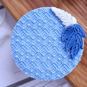Muster Prägestempel, Fondant Stempel, Acryl Prägestempel für Kekse, Cupcakes, und Dekorierstempel