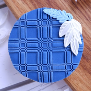 Muster Prägestempel, Fondant Stempel, Acryl Prägestempel für Kekse, Cupcakes, und Dekorierstempel