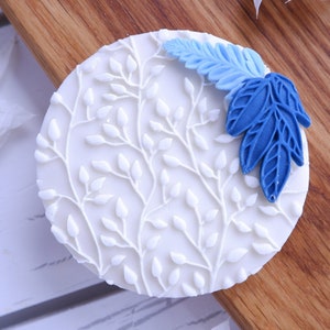 Muster Prägestempel, Fondant Stempel, Acryl Prägestempel für Kekse, Cupcakes, und Dekorierstempel
