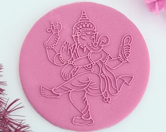 Diwali embosser acrylic fondant stamp, embosser for cookies, cupcakes, and cake decorating debosser