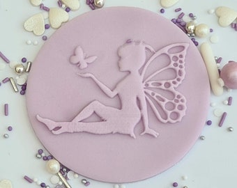 Princess acrylic debosser fondant stamp, for cookies, cupcakes and cake decorating