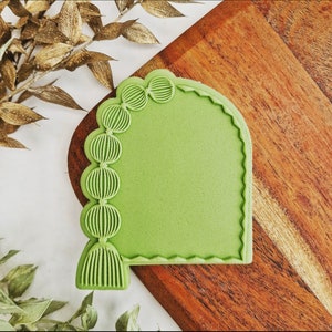 Ramadan Fondant Cookie Stamp & Cutter Set: Acrylic Embosser