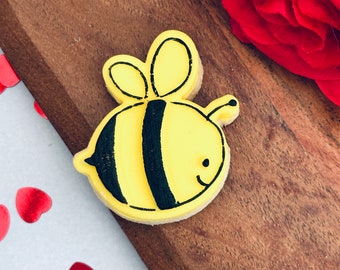 Biene, Fondant Stempel, Acryl Prägestempel für Kekse, Cupcakes