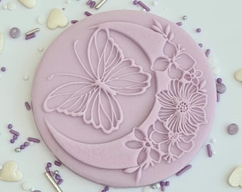 Princess acrylic debosser fondant stamp, for cookies, cupcakes and cake decorating