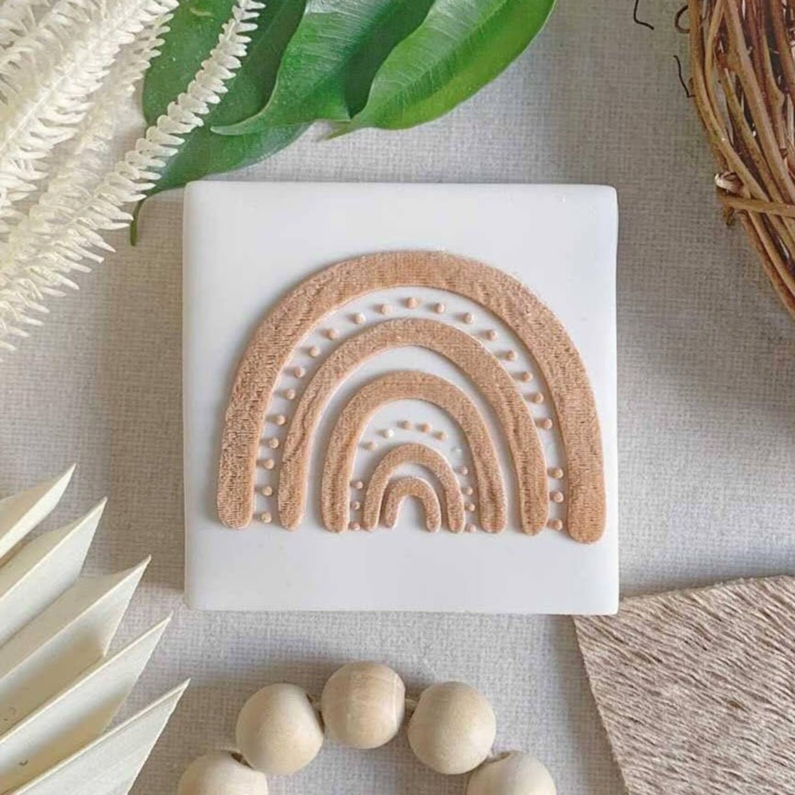 Boho Embosser Fondant Stamp Acrylic Debosser for Cookies Etsy