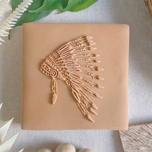 Boho Prägestempel, Fondant Stempel, Acryl Prägestempel für Kekse, Cupcakes