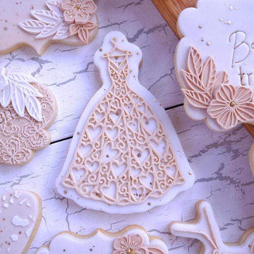 Wedding Embosser Fondant Stamp Acrylic Embosser for Cookies Etsy