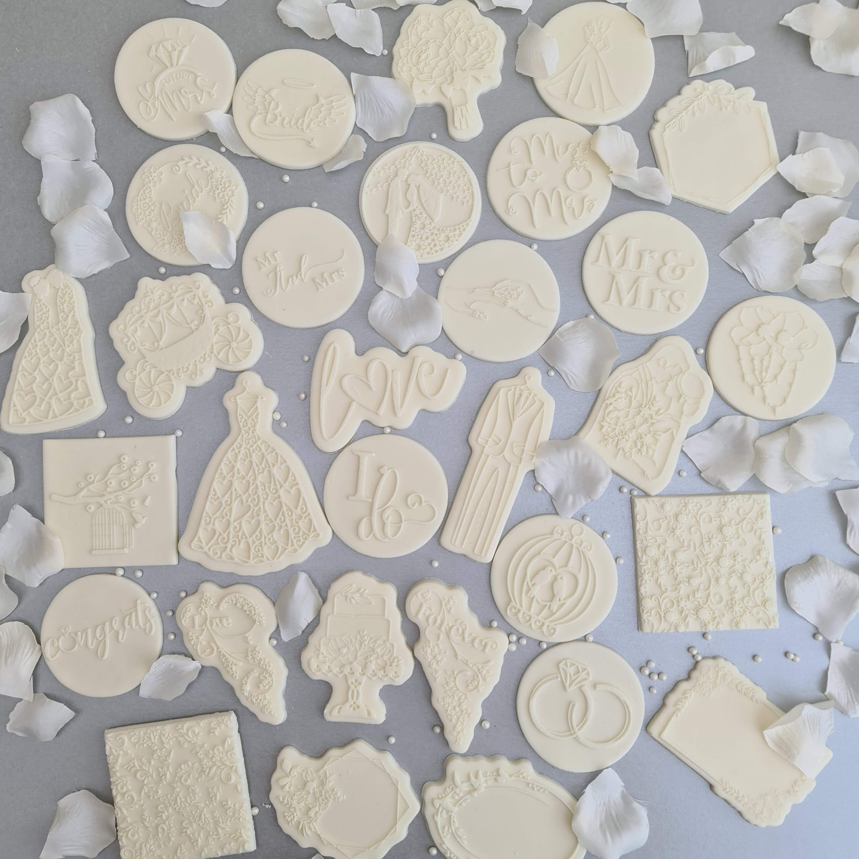 Bride Embosser & Cookie Cutter Combo Acrylic Fondant Stamp Etsy UK