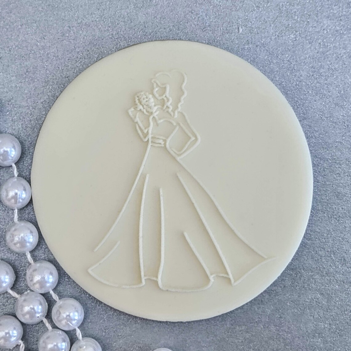 Wedding Embosser Fondant Stamp Acrylic Embosser for Cookies Etsy