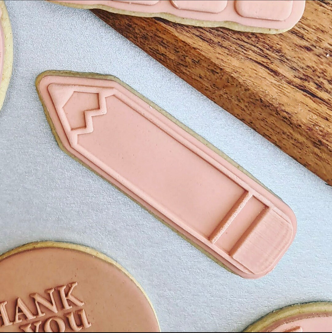 Graduation Embosser Fondant Stamp and Matching Cutter, Acrylic Debosser ...