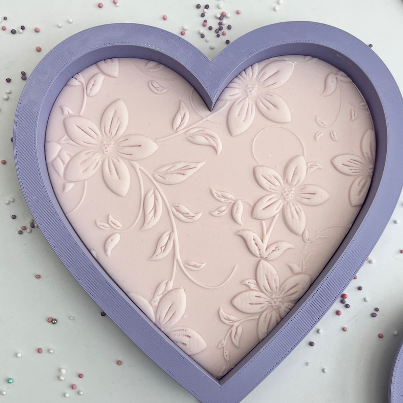 Pattern Embosser Fondant Stamp Acrylic Embosser for Cookies Etsy