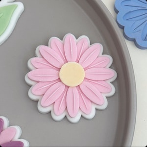 Bloemenprint fondantstempel met bijpassende uitsteker, voor koekjes en cupcakes