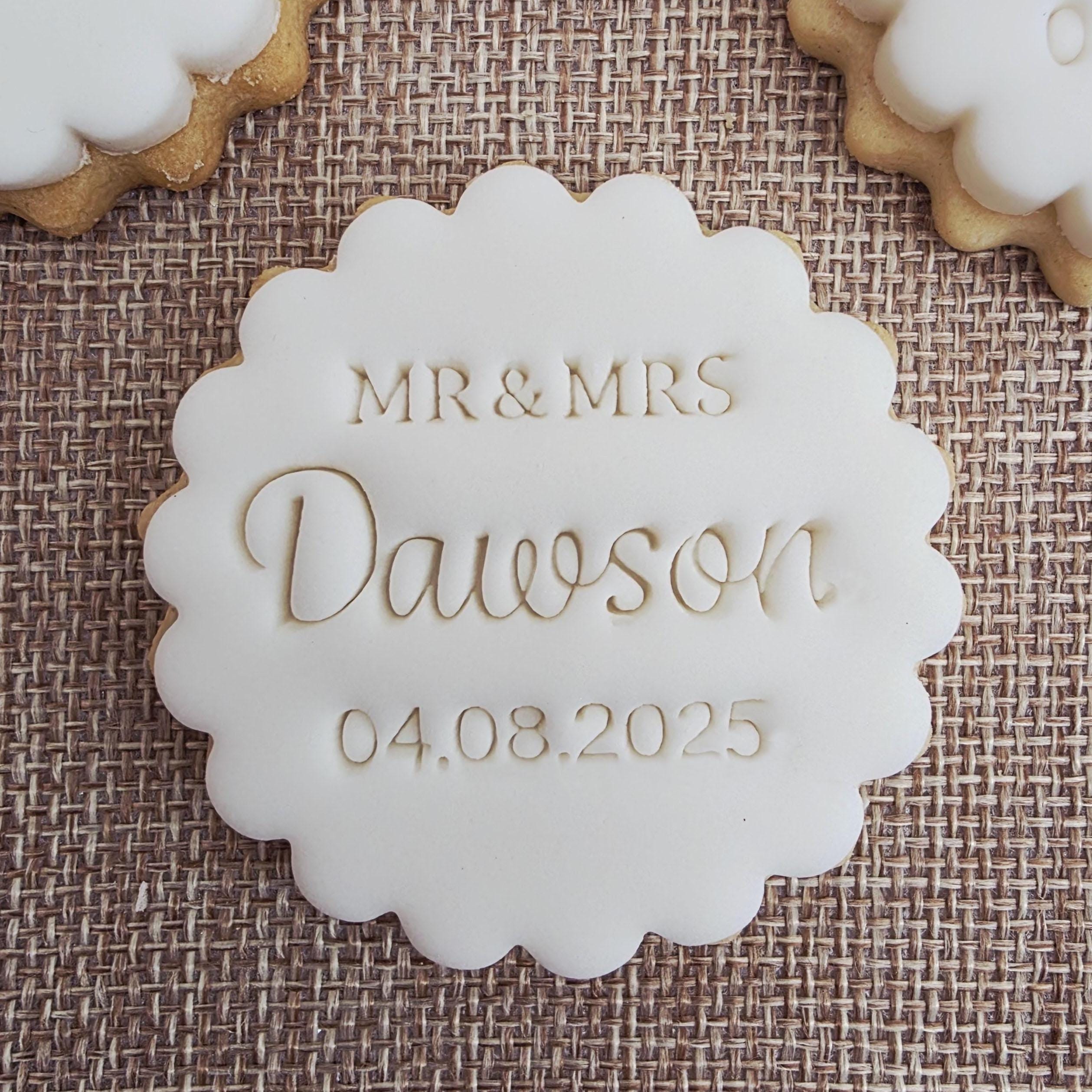 Goodbye! Stempel – Decoratiestempel voor Koekjes, Cupcakes en Fondant – Sugar Garden
