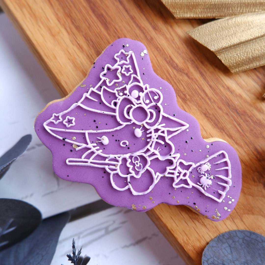 Lot de 8 Emporte Pièce Halloween, 3D Moule Biscuit Plastique